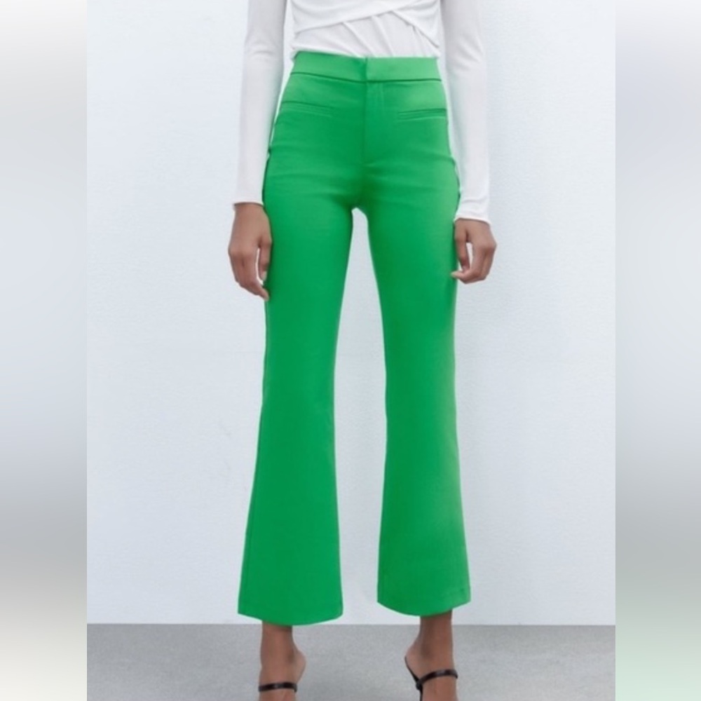 Zara green pants